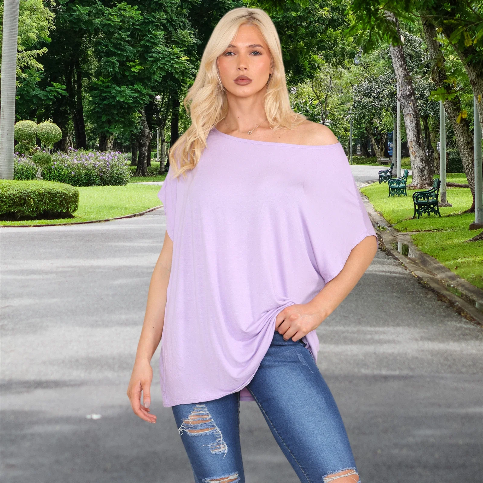 Off Shoulder Tee
